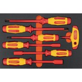 Schraubendreher-Sortiment VDE Force HEX/TX, in HS-Einlage 7tlg.